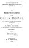 [Gutenberg 49031] • A Migration Legend of the Creek Indians, vol. 1 / With a Linguistic, Historic and Ethnographic Introduction